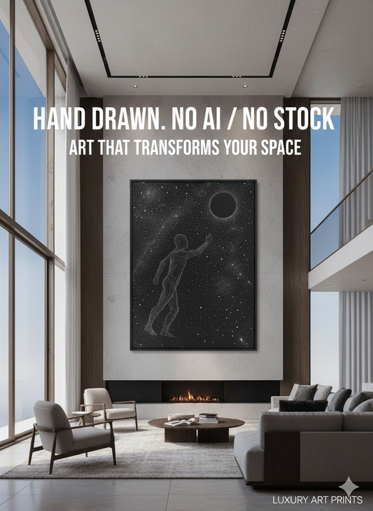 Fine Art Print: Reach: Visionary Psychedelic Artwork