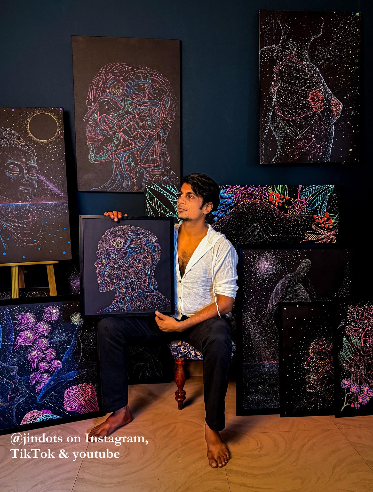 Fine Art Print: Goa on Acid - Visionary Psychedelic Artwork